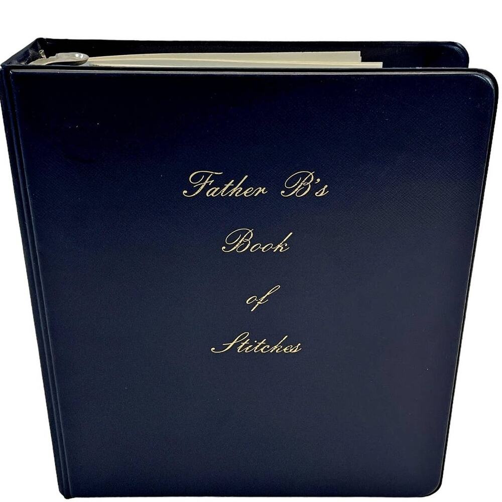 Father B's Book of Stitches Ring Bound 3rd Ed 1990 Rev. Robert E. Blackburn, Jr